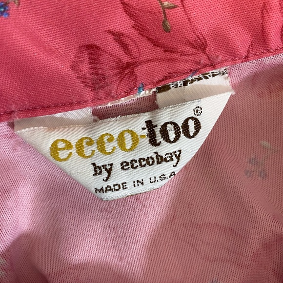 Vintage floral short sleeve shirt - Picture 9 of 9